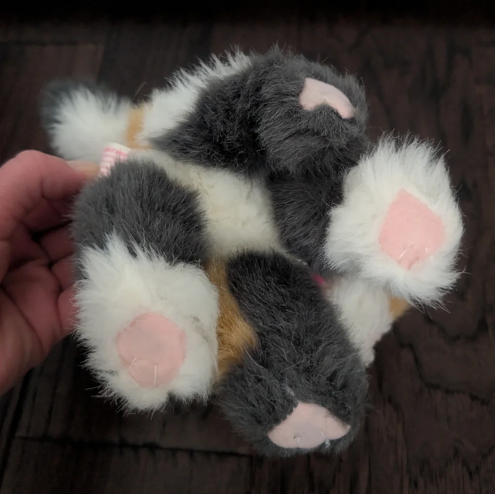 Kitty Kitty BABY Kittens 1995 Cute Plush Calico Cat Kitten Small Stuffed Animal - Picture 2 of 8